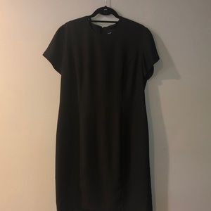 2piece black dress and jacket combo